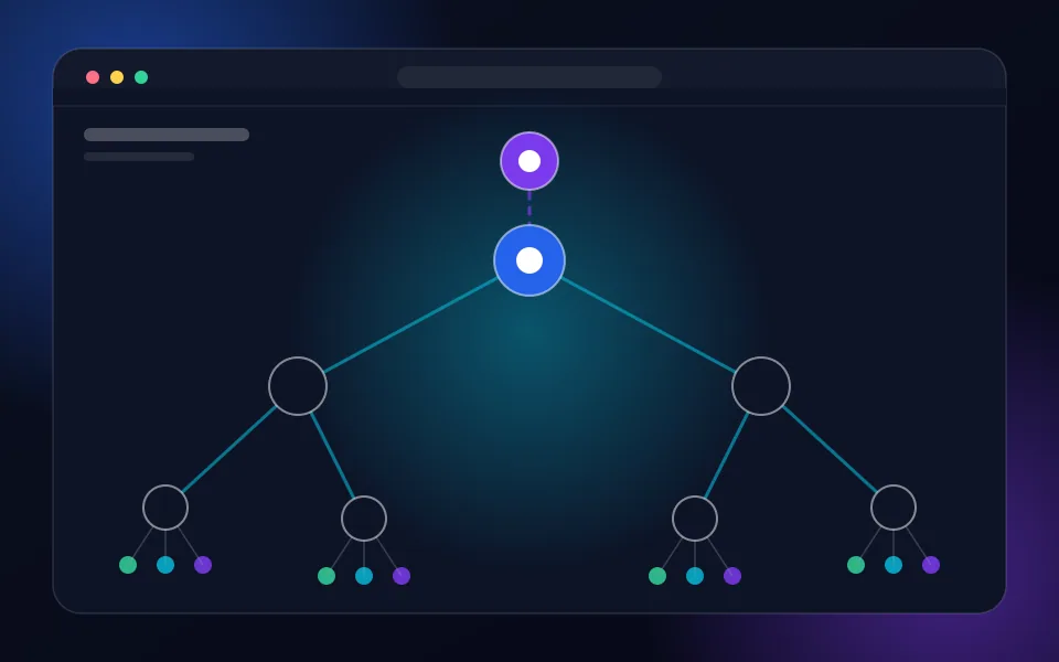 Demo de topología de infraestructura de red con router, switches y puntos de acceso